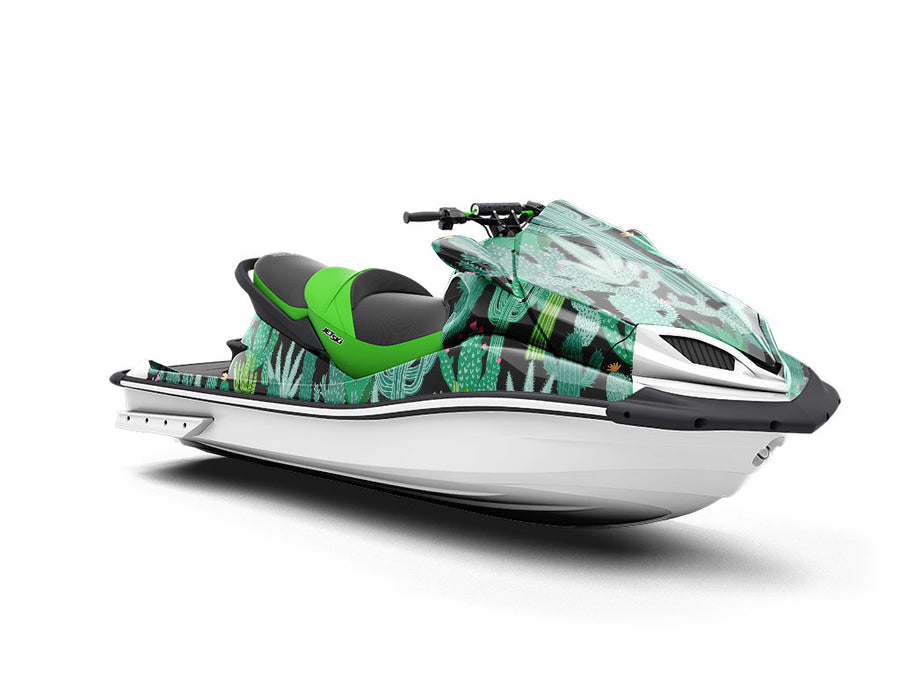 Completely Overrun Cacti Jet Ski Vinyl Customized Wrap