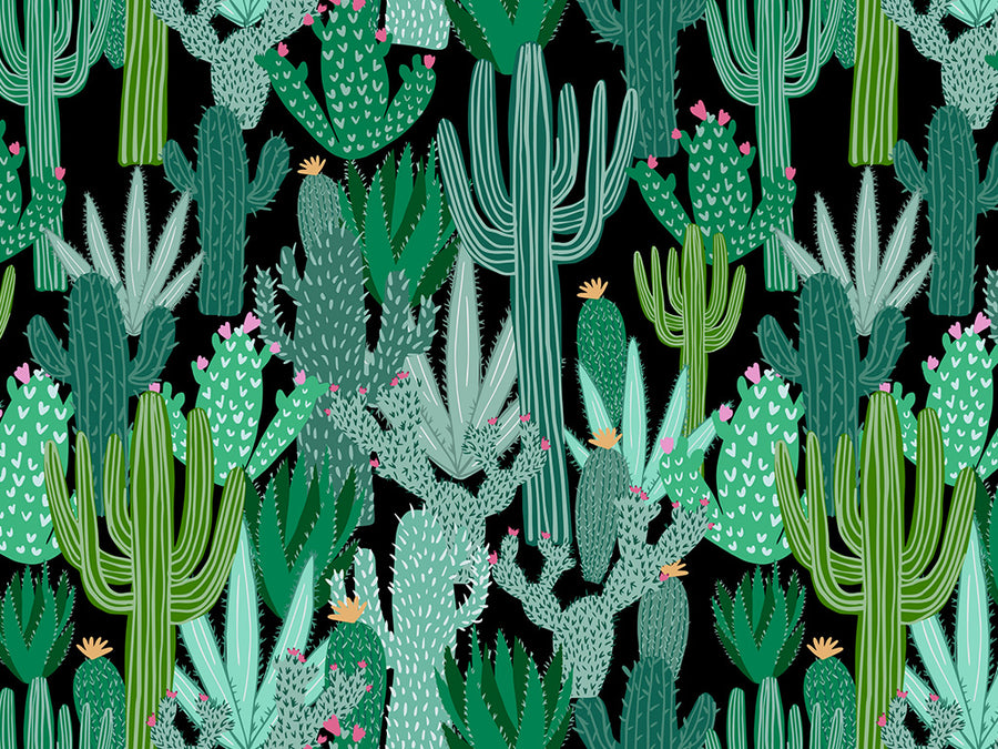 Completely Overrun Cacti Vinyl Wrap Pattern~Rwraps Series 914 Digitally Printed Vinyl Wrap~0