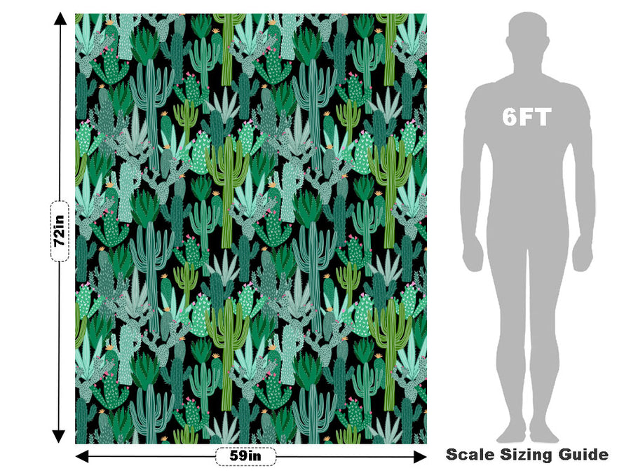 Completely Overrun Cacti Vehicle Wrap Scale~Rwraps Series 914 Completely Overrun Cacti Measurements~1