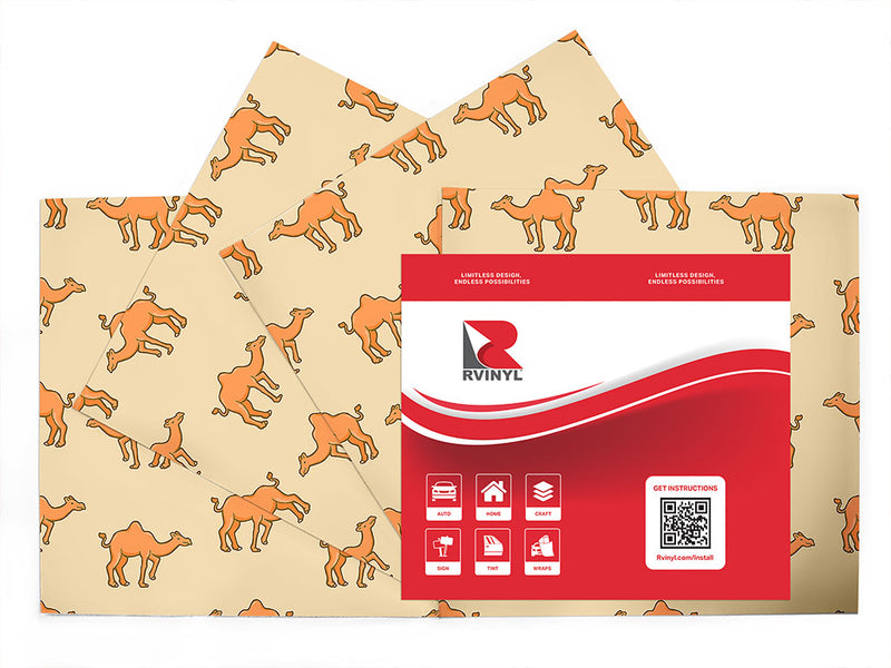 completely parched animal Craft Vinyl Sheet Pack