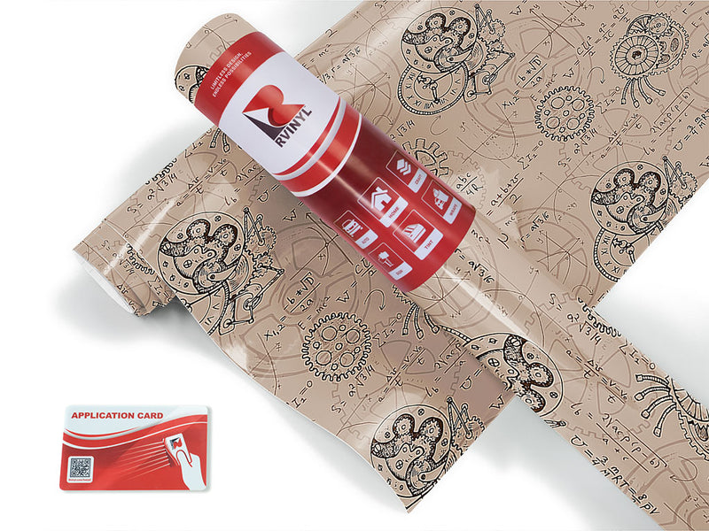 complex dreams steampunk Craft Vinyl Roll