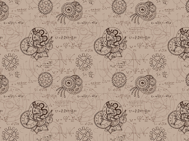 Complex Dreams Steampunk Vinyl Wrap Pattern~Rwraps Series 914 Digitally Printed Vinyl Wrap~0