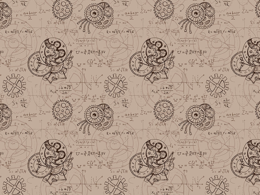 Complex Dreams Steampunk Vinyl Wrap Pattern~Rwraps Series 914 Digitally Printed Vinyl Wrap~0