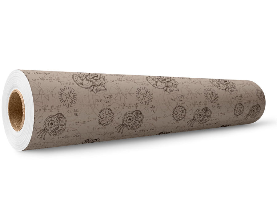 Complex Dreams Steampunk Wrap Film Wholesale Roll~Rwraps Series 914 Digitally Printed Vinyl Roll~5