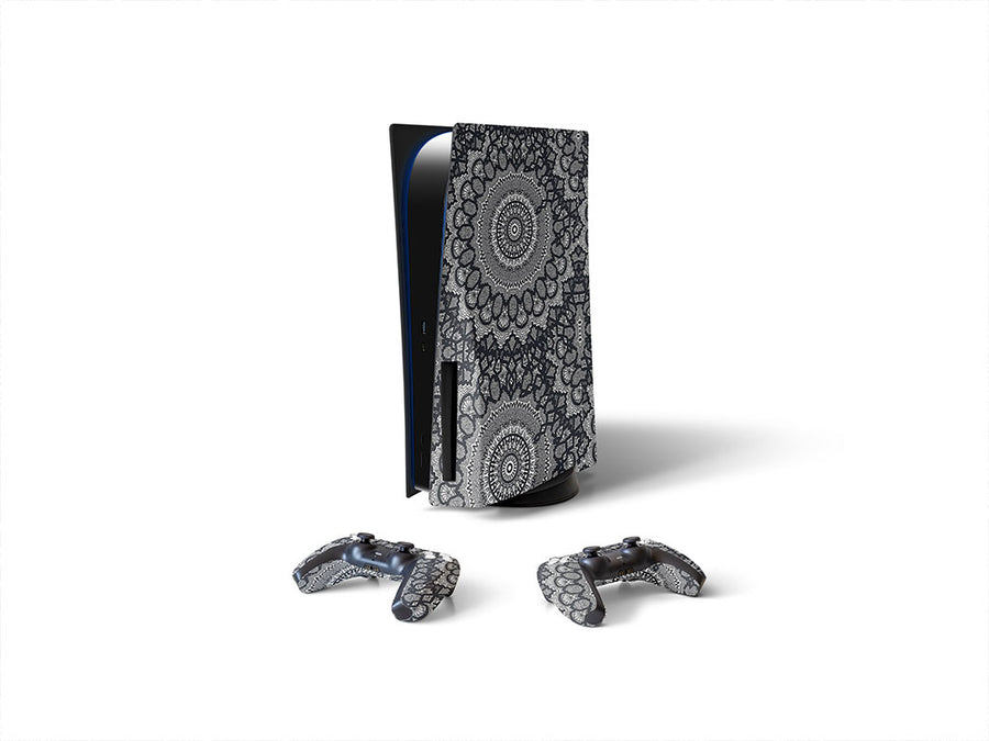 complex mandelbrot mandala Sony PS5 DIY Skin