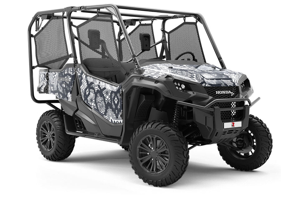 Complex Mandelbrot Mandala Utility Vehicle Vinyl Wrap