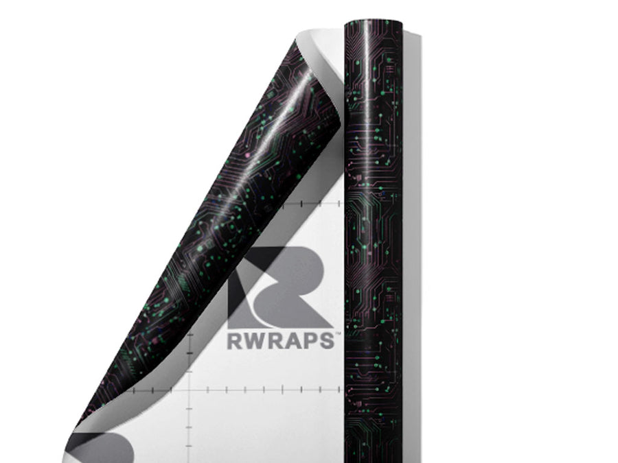 Complex Systems Technology Wrap Film Sheets~Rwraps Series 914 Complex Systems Technology Scrolled Sheet~4