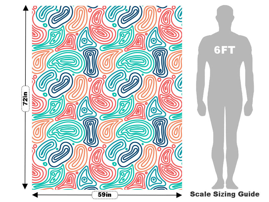 Concentric Cobblestone Vehicle Wrap Scale~Rwraps Series 914 Concentric Cobblestone Measurements~2