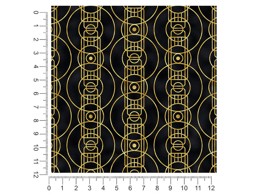 concentric circles art deco 1ft x 1ft Craft Sheets