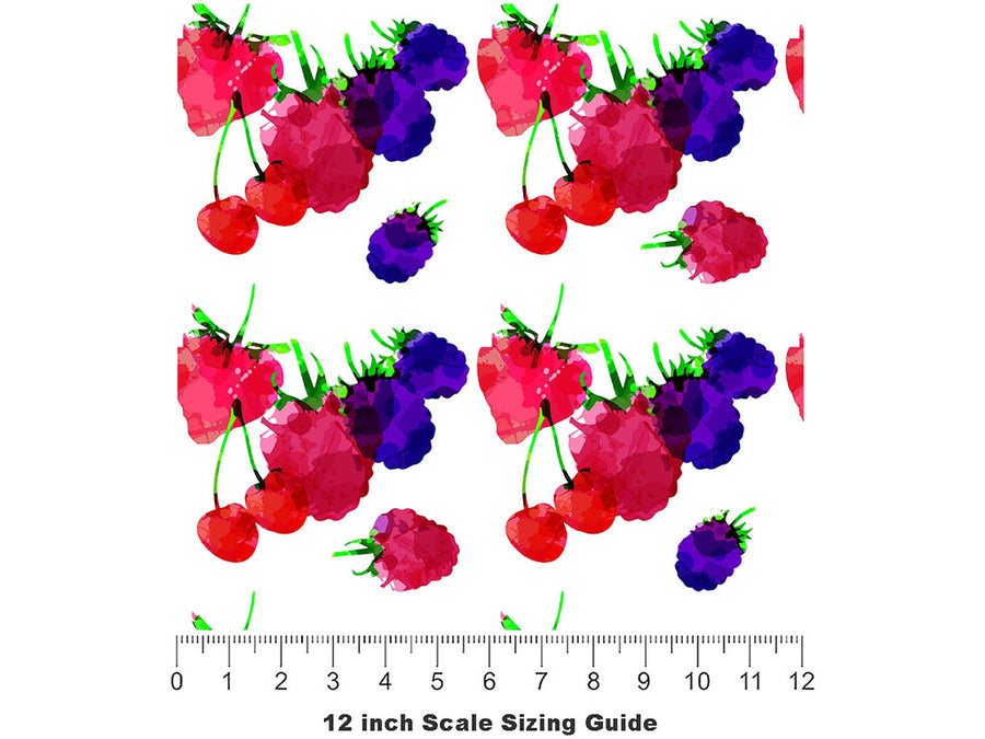 Conceptual Desires Fruit Vinyl Film Pattern Size 12 inch Scale~Rwraps Conceptual Desires Fruit Sizing Chart~2