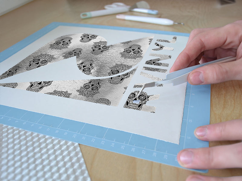 concrete muertos horror Easy Weed Craft Vinyl