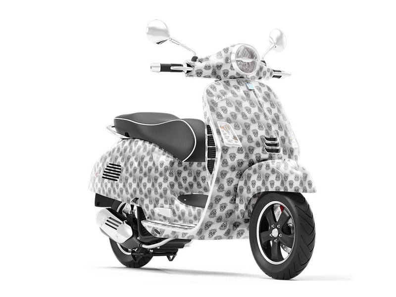 Concrete Muertos Horror Vespa Scooter Wrap Film