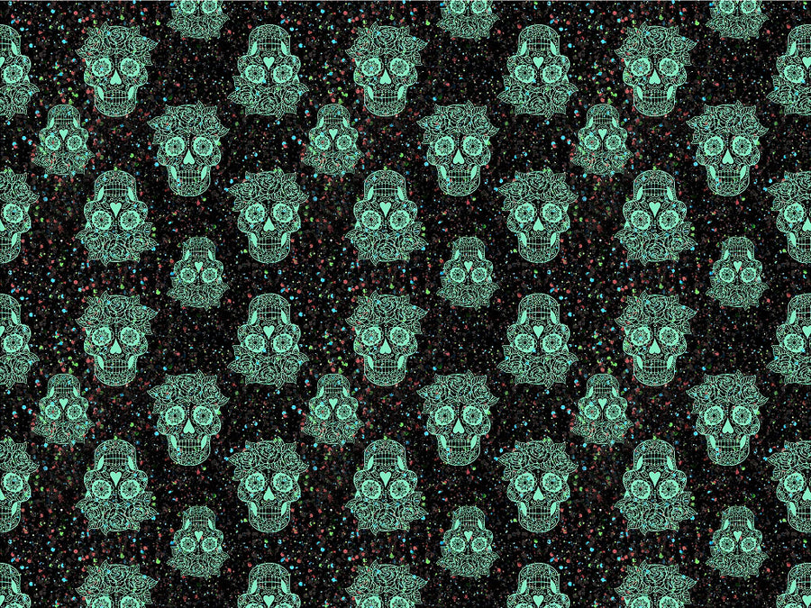 Confetti Muertos Horror Vinyl Wrap Pattern~Rwraps Series 914 Digitally Printed Vinyl Wrap~0