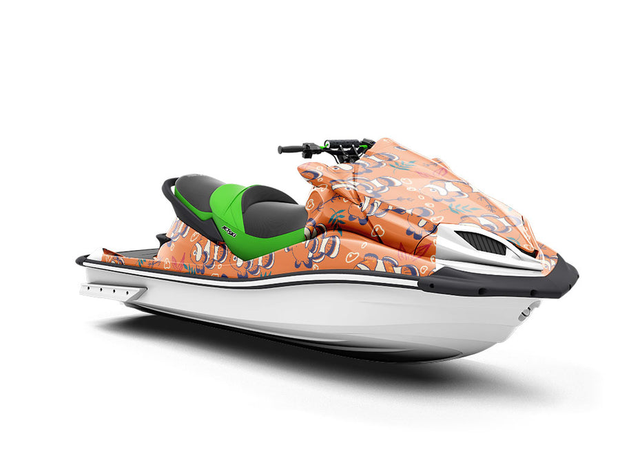 Confused Clownfish Marine Life Jet Ski Vinyl Customized Wrap
