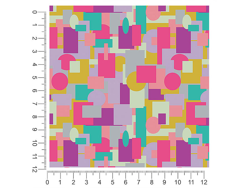 congo configurations mosaic 1ft x 1ft Craft Sheets