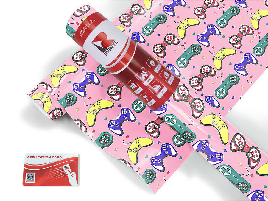 console control gaming Craft Vinyl Roll