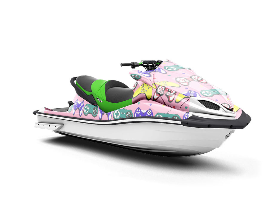 Console Control Gaming Jet Ski Vinyl Customized Wrap