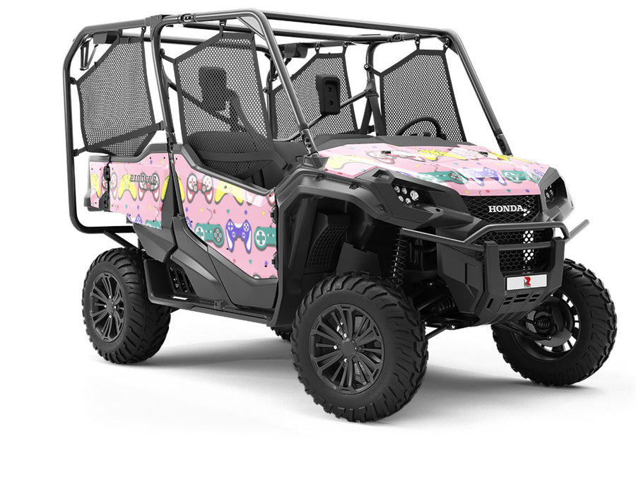 Console Control Gaming Utility Vehicle Vinyl Wrap