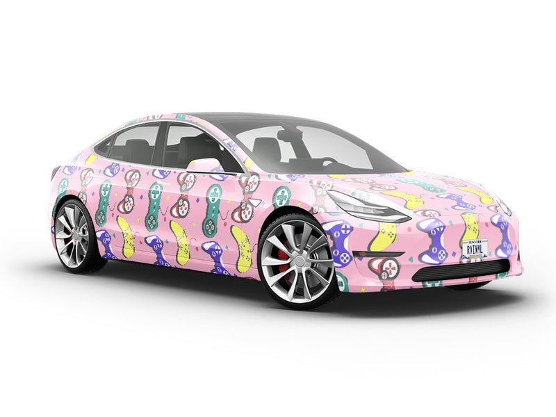 Console Control Gaming Vehicle Vinyl Wrap