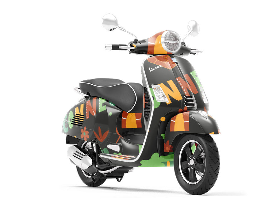 Constitution State Americana Vespa Scooter Wrap Film