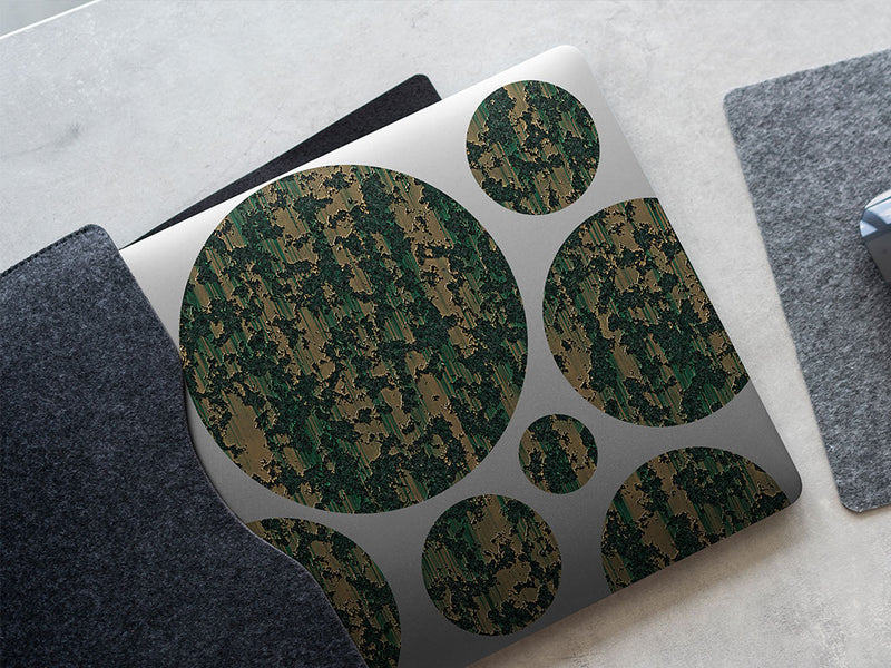 contaminated forest rust DIY Laptop Stickers