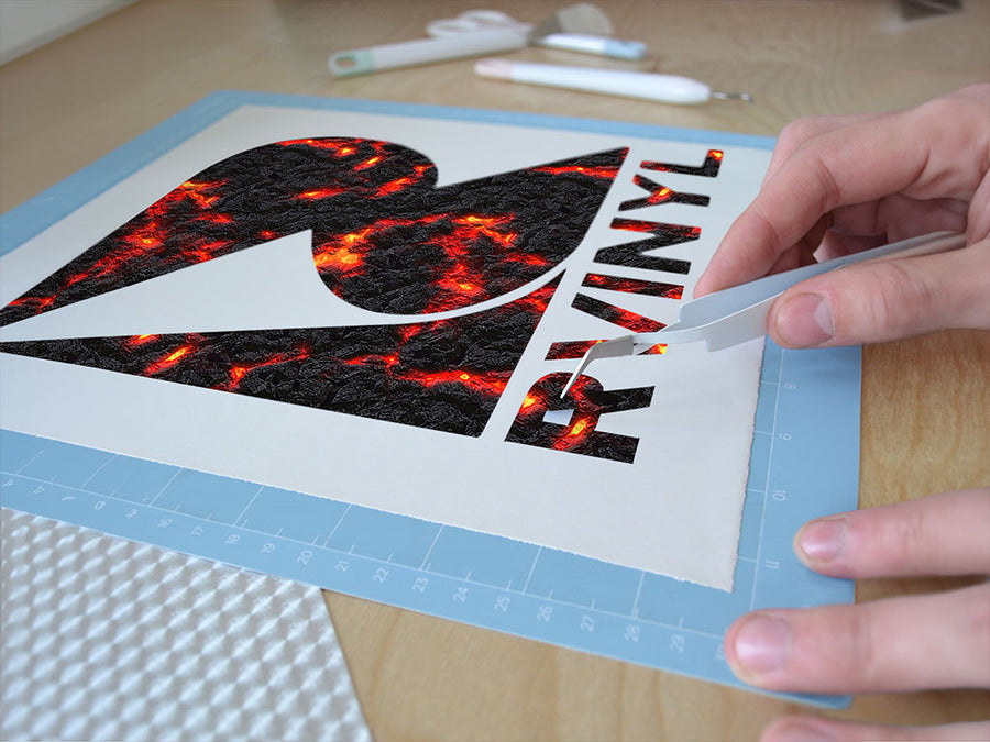converging tectonic lava Easy Weed Craft Vinyl