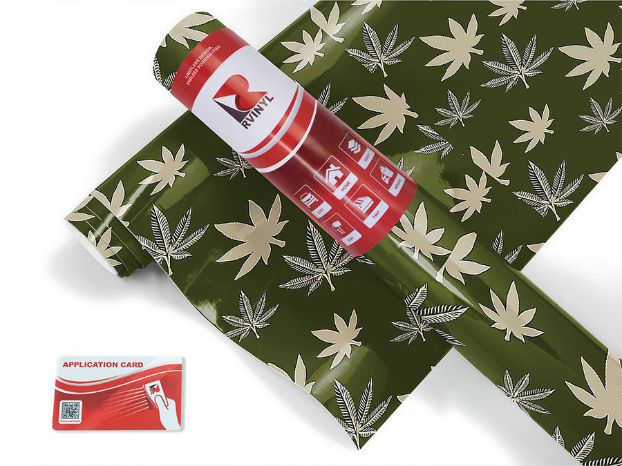 cool cannabanoid cannabis Craft Vinyl Roll