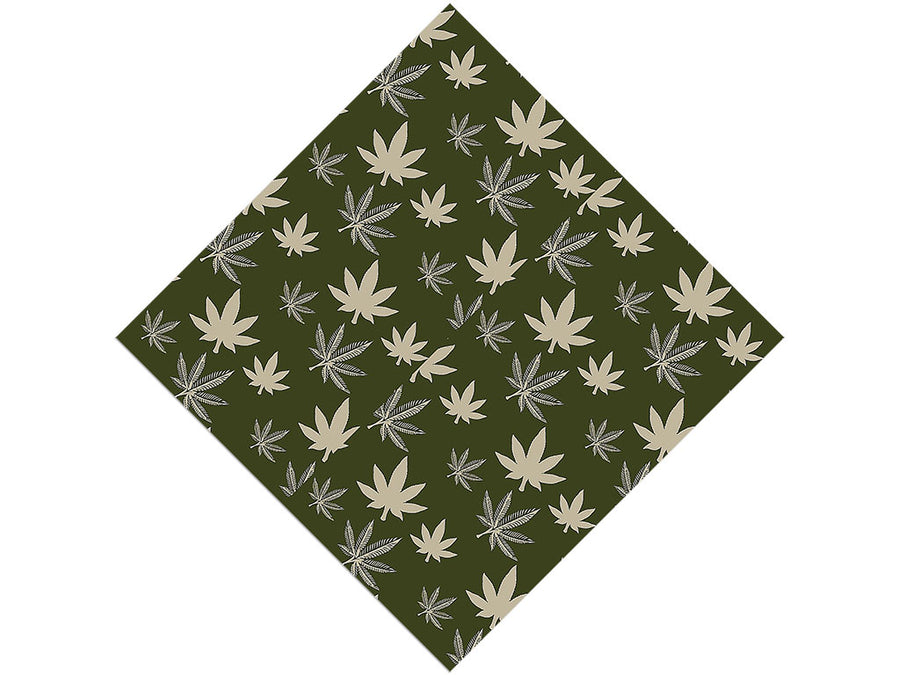 Cool Cannabanoid Cannabis Vinyl Wrap Pattern