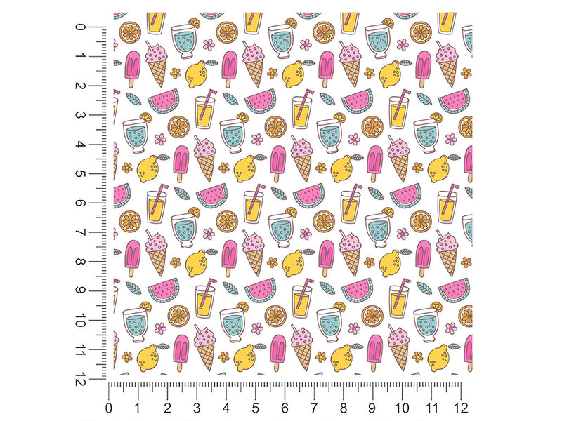 cool down summertime 1ft x 1ft Craft Sheets