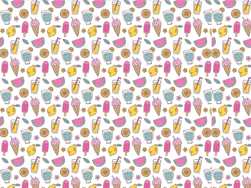 Cool Down Summertime Vinyl Wrap Pattern~Rwraps Series 914 Digitally Printed Vinyl Wrap~0