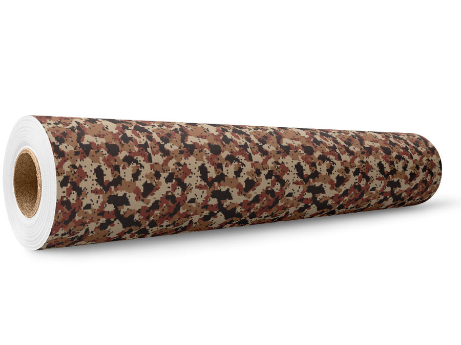 Copper Digital Camouflage Wrap Film Wholesale Roll~Rwraps Series 914 Digitally Printed Vinyl Roll~5