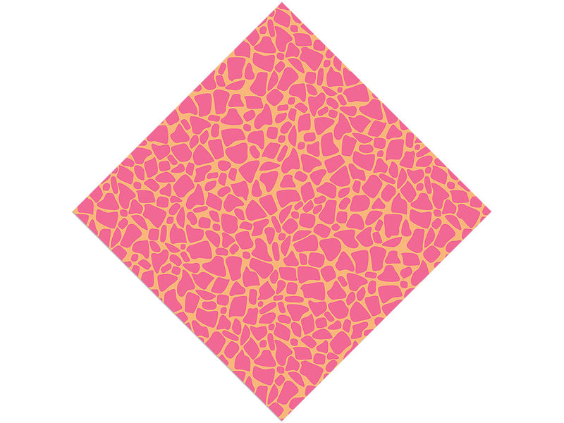 Coral Cobblestone Vinyl Wrap Pattern