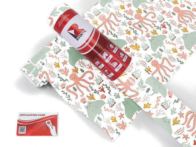 coral companions salt water Craft Vinyl Roll
