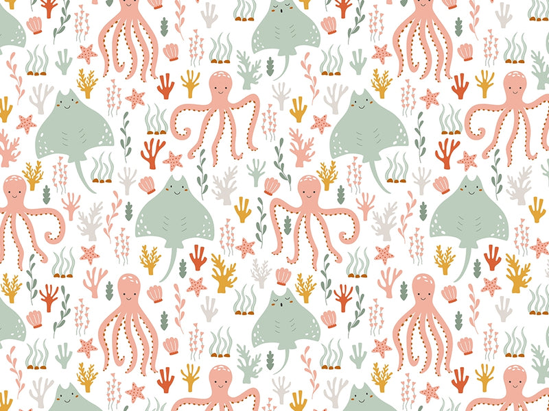 Coral Companions Marine Life Vinyl Wrap Pattern~Rwraps Series 914 Digitally Printed Vinyl Wrap~0