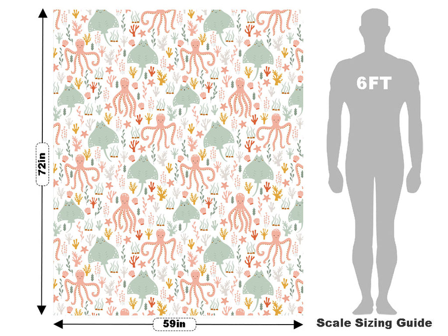 Coral Companions Marine Life Vehicle Wrap Scale~Rwraps Series 914 Coral Companions Marine Life Measurements~1