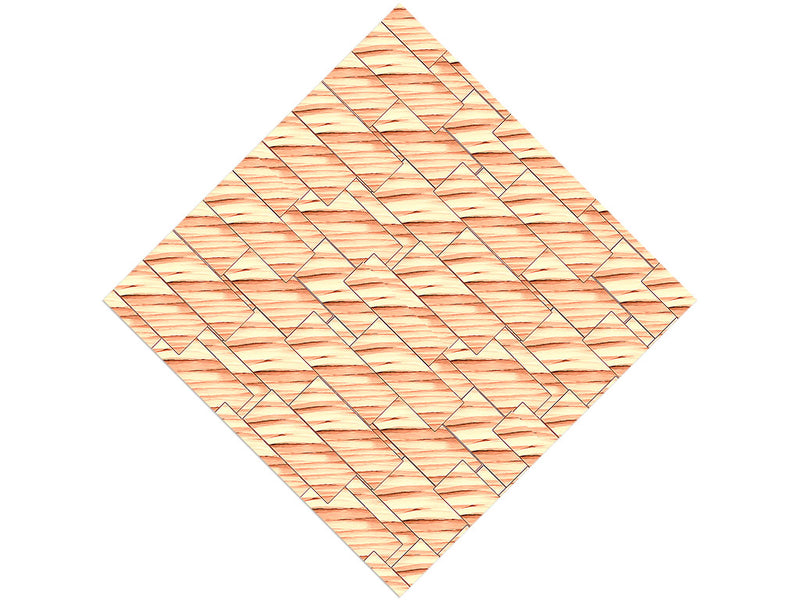 Coral Tile Vinyl Wrap Pattern