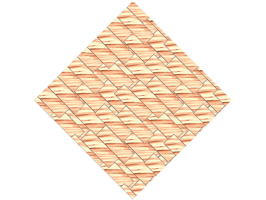 Coral Tile Vinyl Wrap Pattern