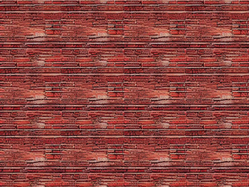 Cordovan Red Brick Vinyl Wrap Pattern~Rwraps Series 914 Digitally Printed Vinyl Wrap~0