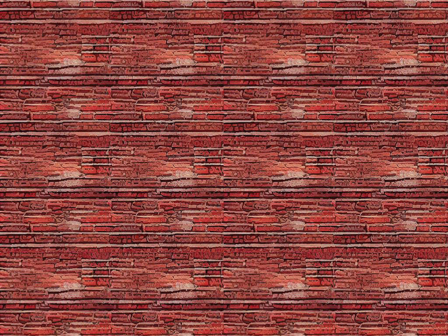 Cordovan Red Brick Vinyl Wrap Pattern~Rwraps Series 914 Digitally Printed Vinyl Wrap~0