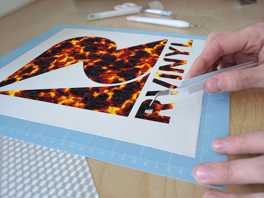 core to crust lava Easy Weed Craft Vinyl