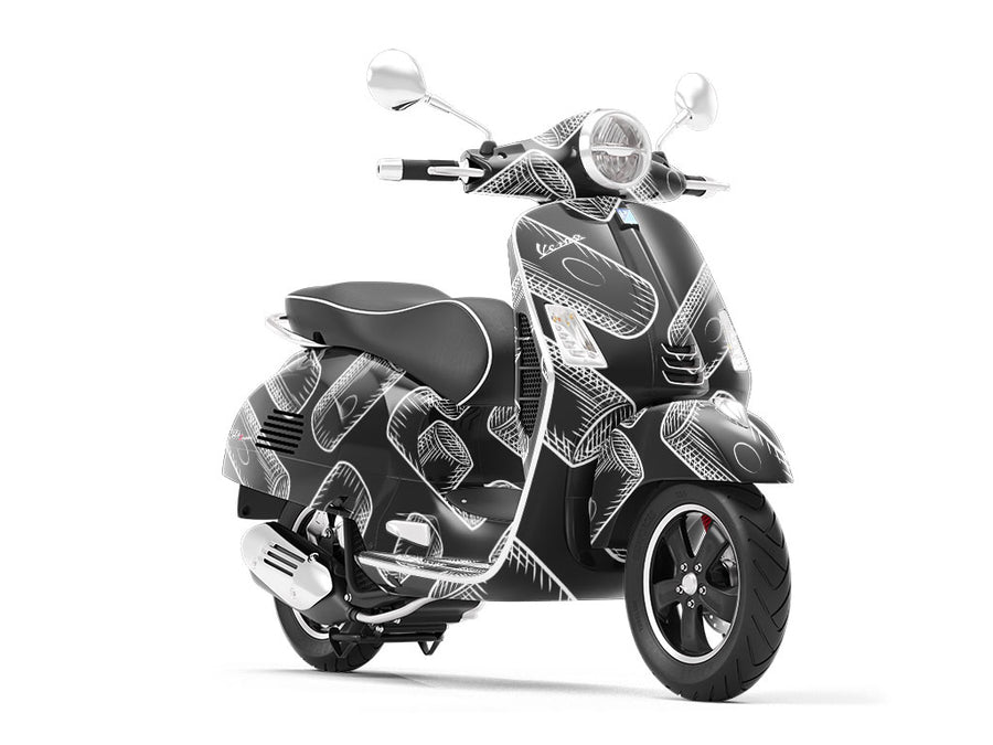 Cork It Alcohol Vespa Scooter Wrap Film
