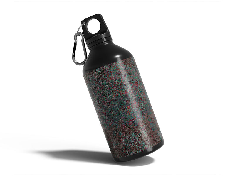 corroded sea rust Water Bottle DIY Stickers