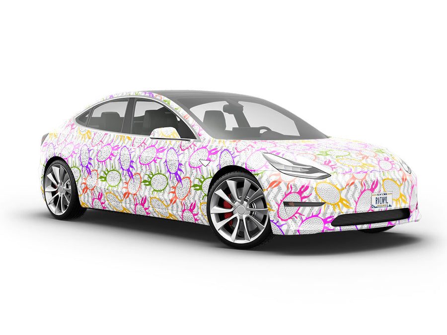 Cosmic Charlie Fruit Vehicle Vinyl Wrap