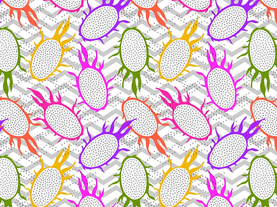 Cosmic Charlie Fruit Vinyl Wrap Pattern~Rwraps Series 914 Digitally Printed Vinyl Wrap~0