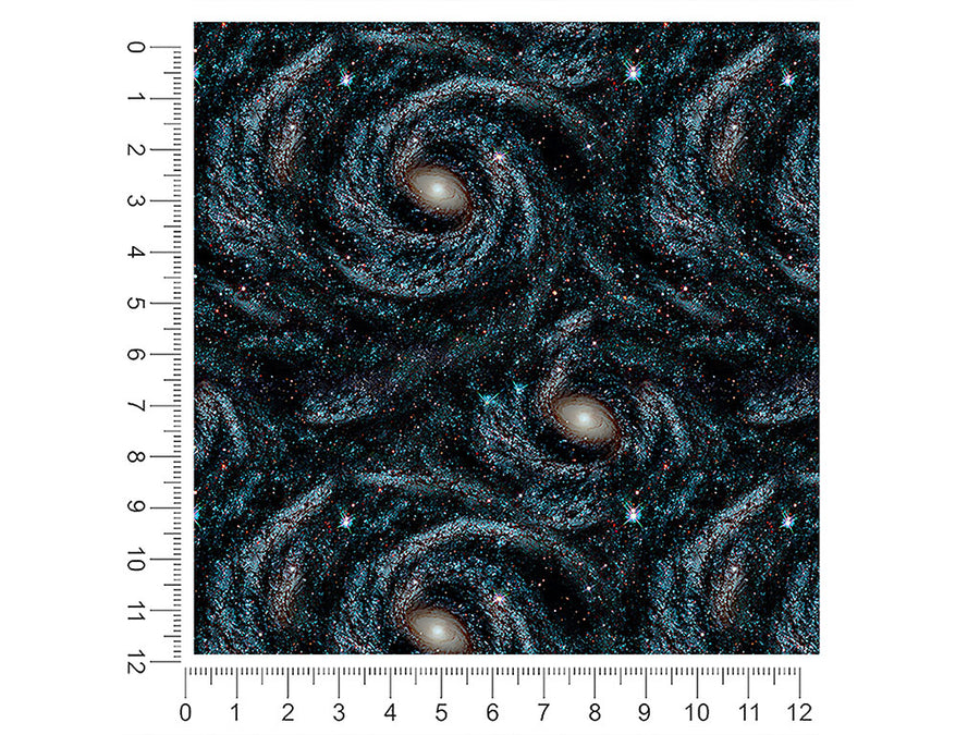 cosmic swirly science fiction 1ft x 1ft Craft Sheets