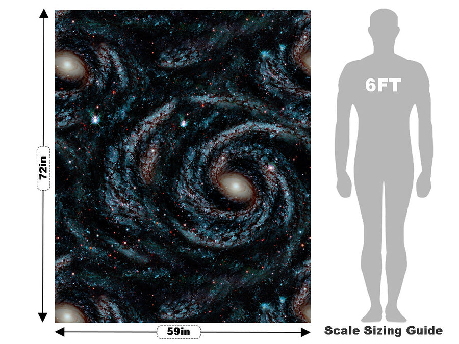 Cosmic Swirly Science Fiction Vehicle Wrap Scale~Rwraps Series 914 Cosmic Swirly Science Fiction Measurements~1