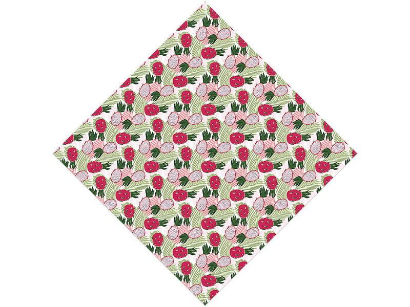 Costa Rican Sunset Fruit Vinyl Wrap Pattern