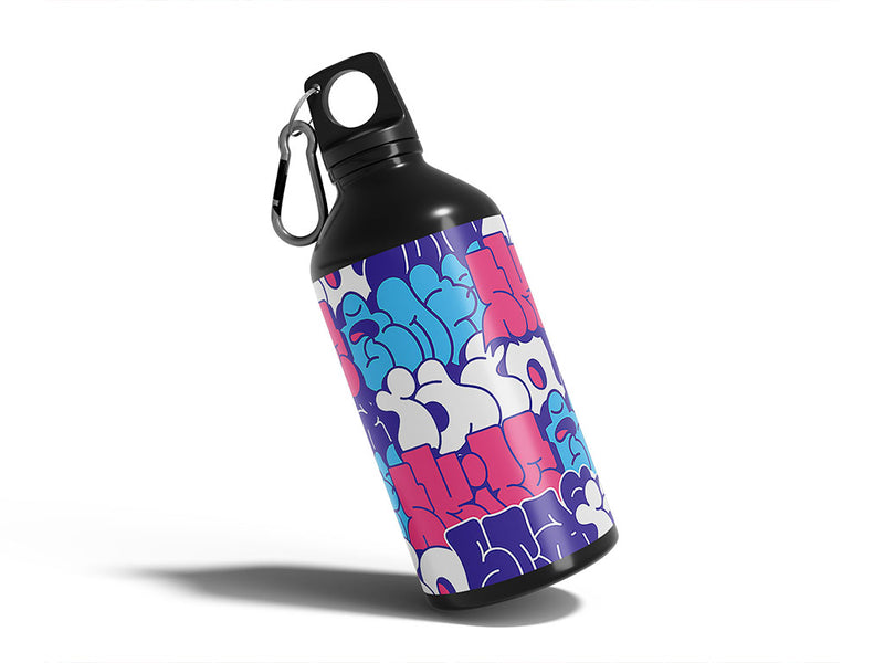 Water Bottle DIY Stickers