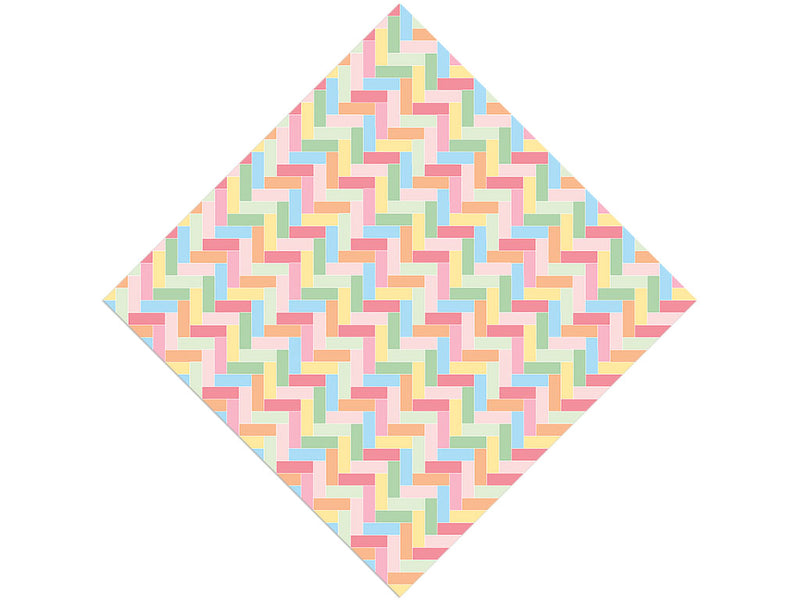Cotton Candy Brick Vinyl Wrap Pattern