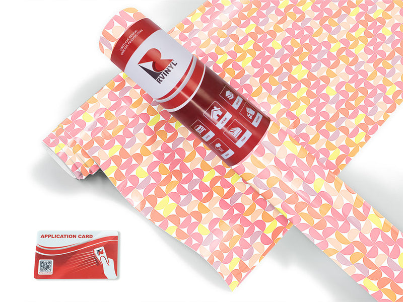 cotton candy mosaic Craft Vinyl Roll